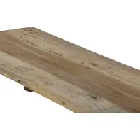 Bloomingville - Riber Salontafel - Beige - gerecycled hout