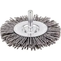 Irwin Nylondraadborstel (boormachine) voor hout, diameter van 75mm. Dikte: 10mm.