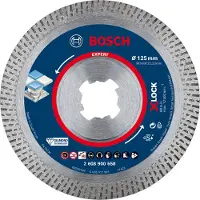 Bosch Powertools 2608900658 EXPERT X-LOCK Diamantschijf Hard Ceramic 125 X 22,23 X 1,4 X 10mm