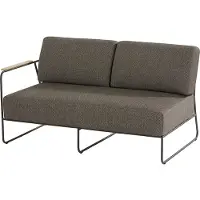 4 Seasons Outdoor Outdoor Coast loungebank rechts - donker grijs