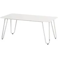 4 Seasons Outdoor Outdoor Cool lounge tuintafel 110x59x45 cm - wit