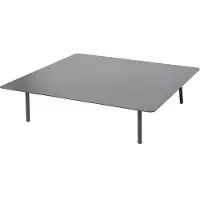 Cotoons Loungetafel Kick Black 95 x 95 x 24 cm