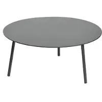 Cotoons Loungetafel Kick Black Ø80 cm