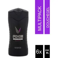 Axe Excite For Men - 6 x 250 ml - Douchegel - Voordeelverpakking