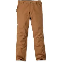Carhartt - Stretch Duck Double Front - Vrijetijdsbroek 31 - Length: 32, bruin