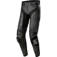 Alpinestars Missile V3, leren broek ,zwart/zwart ,46