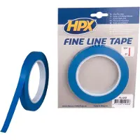 Hpx Fine line tape (lineerband) | Blauw | 12mm x 33m - FL1233 | 20 stuks FL1233