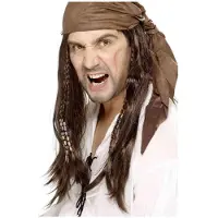 Smiffys Piraten pruik Boekanier