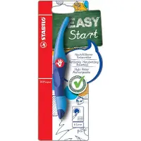 Stabilo Rollerpen STABILO Easyoriginal rechtshandig licht/donkerblauw blister - 5 stuks