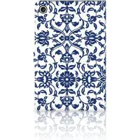 B2Ctelecom Lenovo Tab M10 Plus 3rd Gen 10.6 inch Tablet Cover Flower Blue