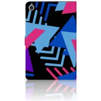 B2Ctelecom Lenovo Tab M10 Plus 3rd Gen 10.6 inch Tablet Beschermhoes Funky Triangle