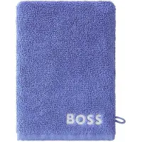 BOSS Washandje van Egyptische katoen met contrasterend logo