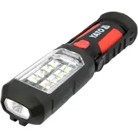 YATO YT-08513, Bevestigingslamp 8+1 LED, haak + magneet