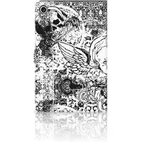 B2Ctelecom Tablettasje Lenovo Tab M10 Plus 3rd Gen 10.6 inch Skulls Angel