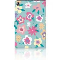 B2Ctelecom Lenovo Tab M10 Plus 3rd Gen 10.6 inch Tablet Cover Flower Power
