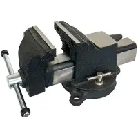 Airpress Bankschroef Staal 4'' [100mm] - 70001