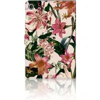 B2Ctelecom Lenovo Tab M10 Plus 3rd Gen 10.6 inch Tablet Cover Flowers