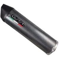 Gpr Exhaust Systems Furore Poppy Suzuki Gsf 1250 Bandit/s 07-12 Ref:s.107.fupo Goedgekeurde Ovale Uitlaatdemper