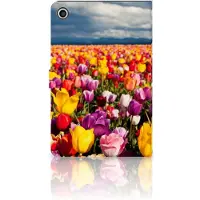 B2Ctelecom Lenovo Tab M10 Plus 3rd Gen 10.6 inch Tablet Cover Tulpen