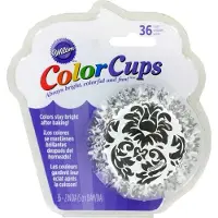 Wilton Colorcups Damask Baking Cups pk/36
