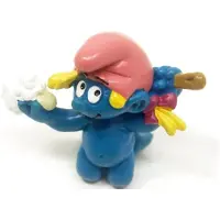 Schleich Baby meisje smurfin smurf badend - figuurtje - Babyshower tip / kraamcadeau - 5 cm