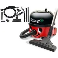 Numatic HVR-180 Henry Eco Stofzuiger + Kit-AS1/Kit-A4 Rood 620W