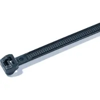 Hellermanntyton 118-00066 T120ROS-PA66HS-BK Kabelbinder Zwart 100 stuk(s)