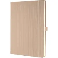 Sigel notitieboek - Conceptum Pure - A4 - beige - hardcover - 194 pagina's - 80 grams - lijn - SI-CO641