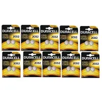 Duracell Knoopcelbatterijen - 3V Lithium DL 2032 2 Stuks