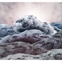 Komar Fotobehang Shadow Mountains - Meerkleurig - 2,80m X 300cm