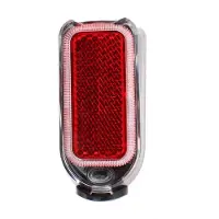 Qtcycletech Qt cycle tech achterlicht led batterij spatbordb. blister 0100870