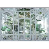 Komar Fotobehang Orangerie - Groen - 2,70m X 368cm