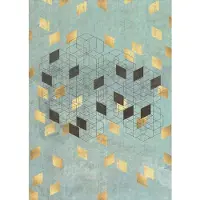Overig Fotobehang Plaqué D'or - Meerkleurig - 2,80m X 200cm