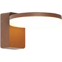 QAZQA Moderne buiten wandlamp roestbruin incl. LED IP54 - Esmee