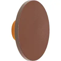 QAZQA Moderne buiten wandlamp roestbruin incl. LED IP54 - Skyf