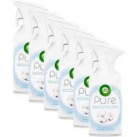 Air Wick Luchtverfrisser Spray - Pure Zachtheid van Katoen - 6 Stuks - Voordeelverpakking