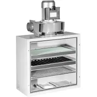 Metal Worx Lasdampafzuiging wandmodel LA1201 230V 1200 M3/H