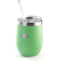 GSI Glacier Stainless Tumbler 355ml, groen 2023 Glazen, Bekers & Mokken