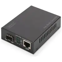 Digitus DN-82140 Mediaconverter LAN 10/100/1000 MBit/s, SFP, IEEE 802.3z 1000BASE-LX, IEEE 802.3z 1000BASE-SX 10 / 100 / 1000 MBit/s