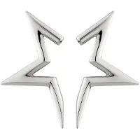 Liebeskind berlin Oorbellen 'Stern' zilver