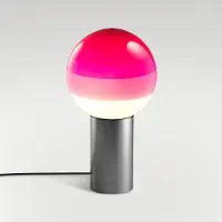 Marset Design tafellamp Dipping Light, paars / roze / rose, Woon-/ Eetkamer, Glas, Design, tafellamp