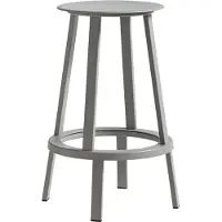 HAY Revolver barkruk Sky grey, low