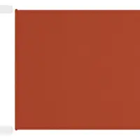 vidaXL Luifel verticaal 60x1000 cm oxford stof terracottakleurig