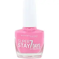 Maybelline Super Stay 7 Days 125 Enduring Pink nagellak Roze