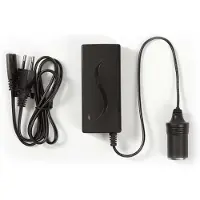 Nedis Power Omvormer 60W – 230V naar 12V – Sigarettenaanstekeruitgang – Randaarde – Spanningsomvormer