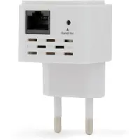 Gembird Wifi repeater - (300 Mbps, Access point, 2.4 GHz, Wit)