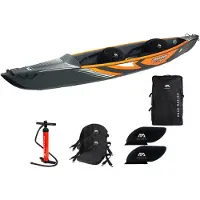 Aqua Marina TOMAHAWK AIR-K 440 | Kajak - Fitness Oranje/Grijs
