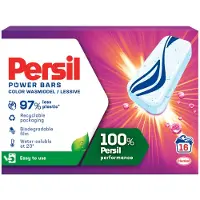 Persil 2+1 Gratis: Wasmiddel Power Bars Color 16 Stuks