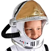 Den Goda Fen Kostüm - Astronautenhelm - Weiß - - One Size - Kostüme
