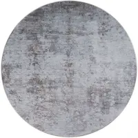 Veer Carpets Vloerkleed yara silver ø120 cm